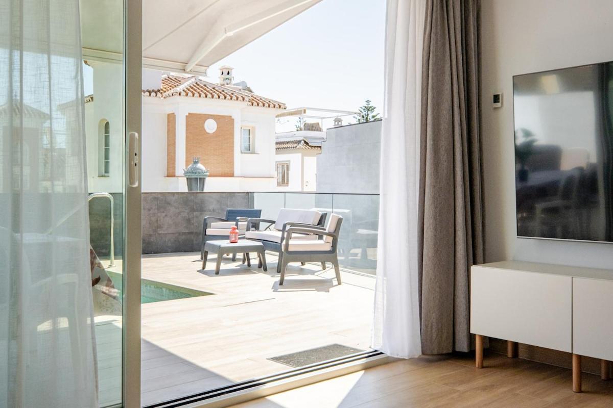 Villa Antonia Mar - Private & Heated Pool - Punta Lara Nerja Dış mekan fotoğraf