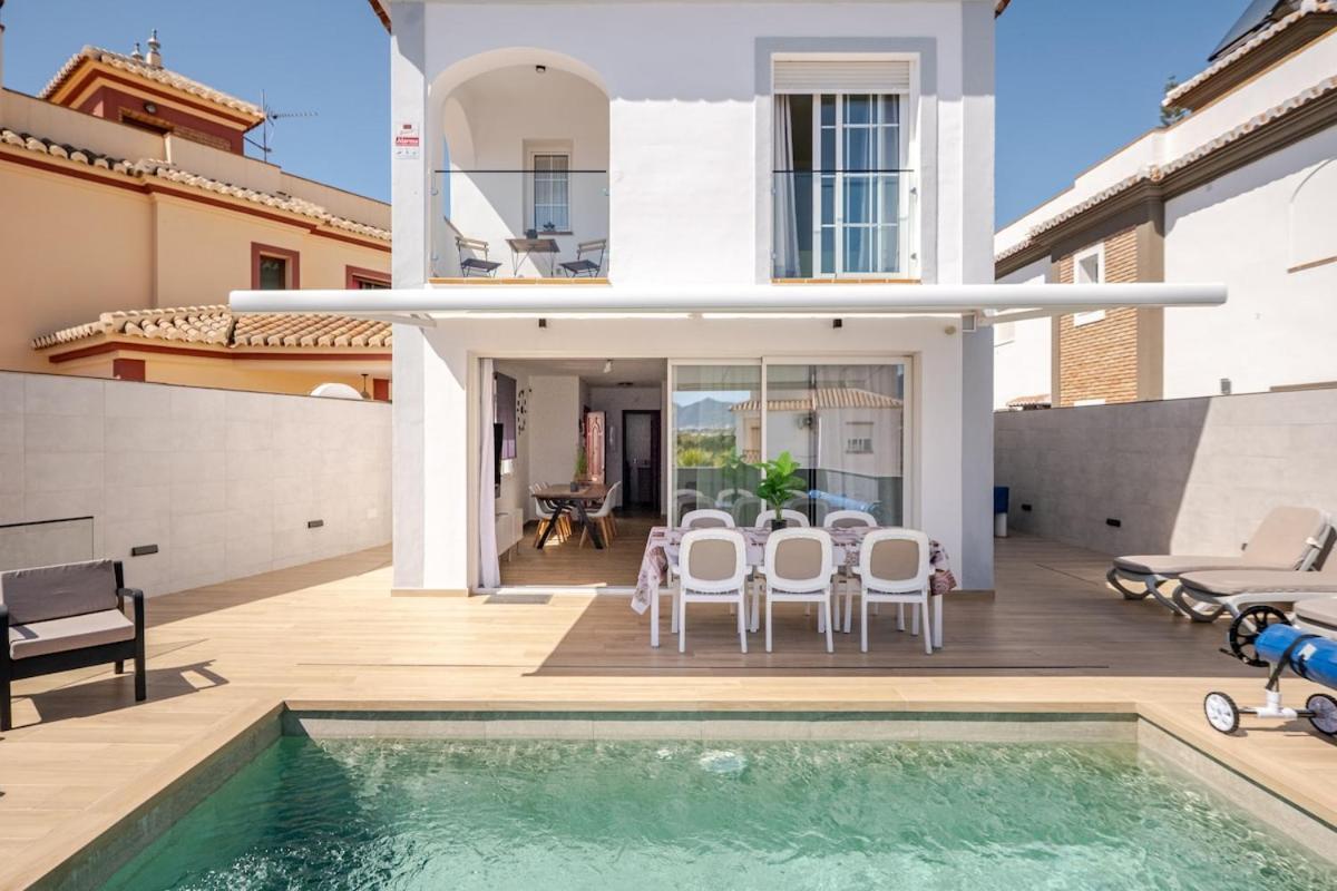 Villa Antonia Mar - Private & Heated Pool - Punta Lara Nerja Dış mekan fotoğraf