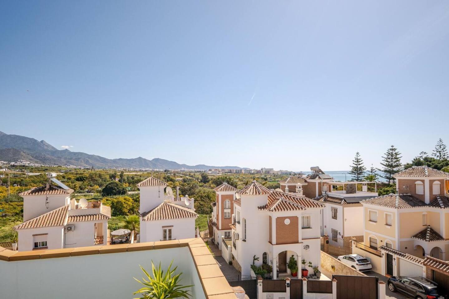 Villa Antonia Mar - Private & Heated Pool - Punta Lara Nerja Dış mekan fotoğraf