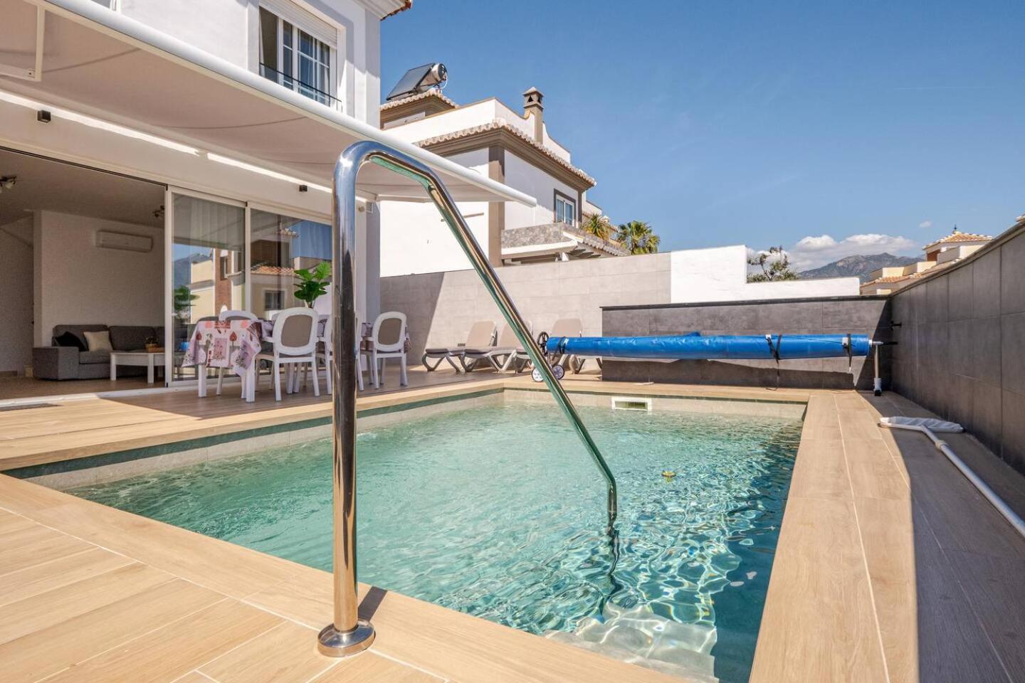 Villa Antonia Mar - Private & Heated Pool - Punta Lara Nerja Dış mekan fotoğraf